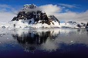 Lemaire kanalen på Antarktis