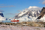 Polar Star at anchor off Petermann Island