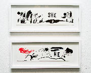 She and He. Galleri Persson udstiller Annemette Lichtenberg