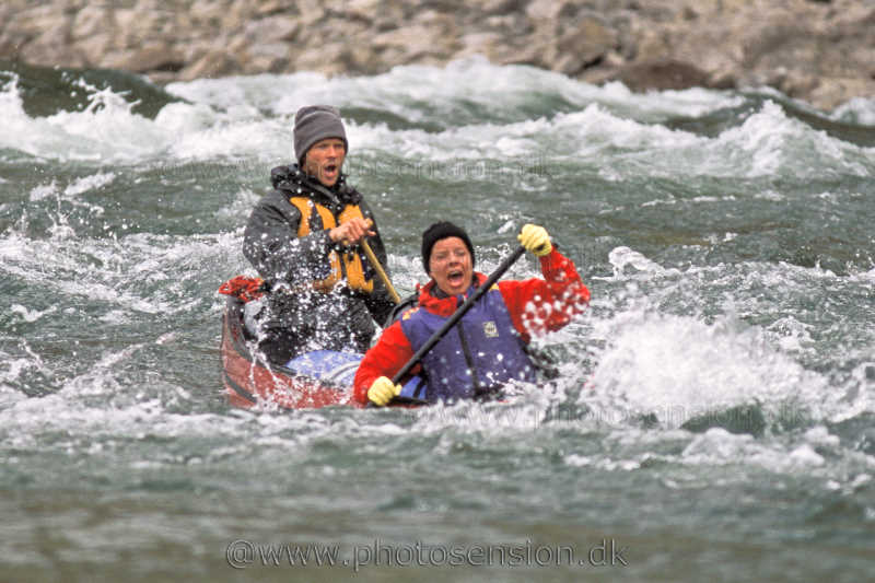 Kano foss padling